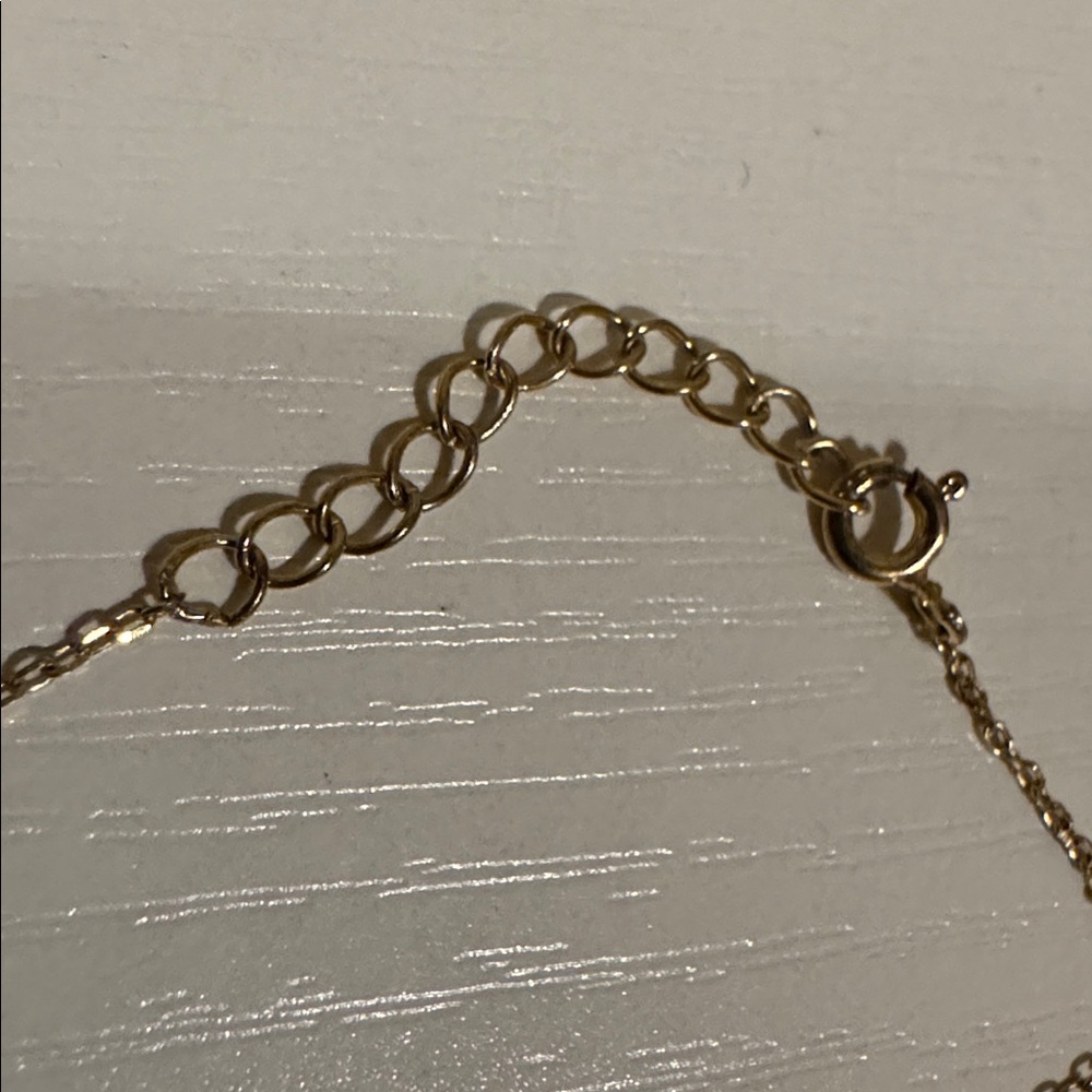 Gold Infinity Sign Bracelet - Picture 4 of 4